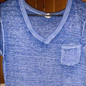 blue wash short sleeve